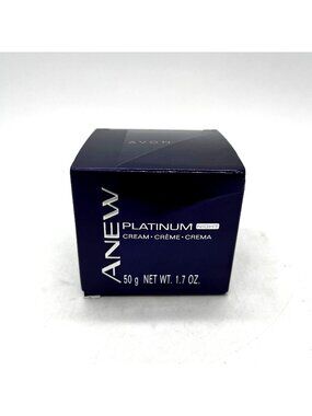 Anew Platinum Night Cream 50g For Anti-Aging & Hydration - Avon Formula